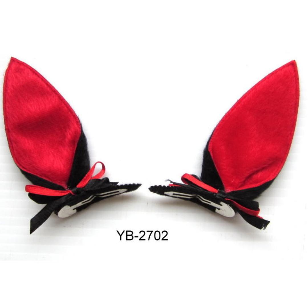 YB-2702 兔耳朵髮夾
